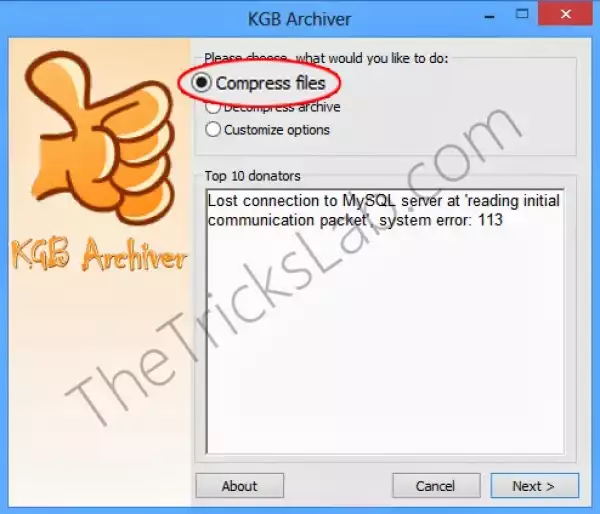 How To Compress a 1GB File Into 10MB.